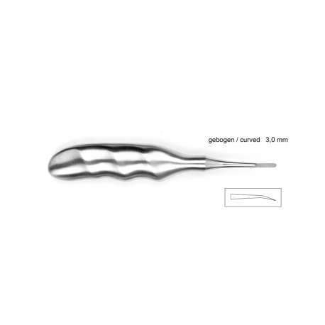 Luxator curbat, 3 mm 13-14LX - HLW