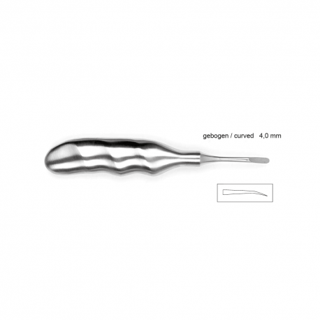 Luxator curbat, 4 mm 13-15LX - HLW