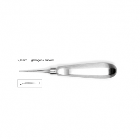 Luxator Apical curbat, 2 mm 13-5LX - HLW
