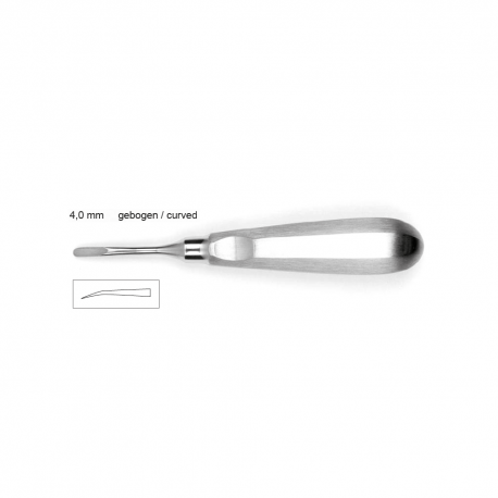 Luxator Apical curbat, 4 mm 13-7LX - HLW