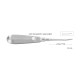 Luxator Long-Type curbat in sus, 3 mm 13-30LX - HLW