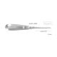 Luxator Long-Type drept, 5 mm 13-36LX - HLW