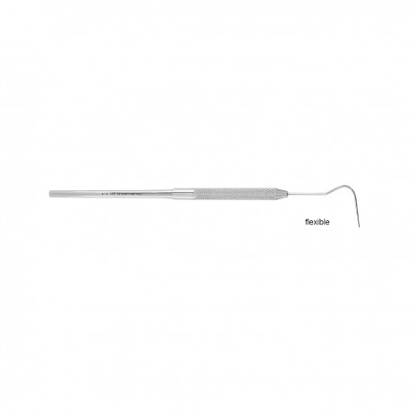 Sonda dentara, partea activa flexibila, un capat, 27-9 - HLW