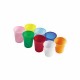 Pahare diferite culori, 100 buc