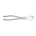 Cleste extractie molari superiori, dreapta, cu forma anatomica a manerului 12-89 HLW