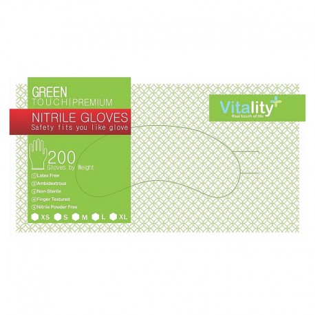 Manusi nitril, Green Touch, XS, S, M, L