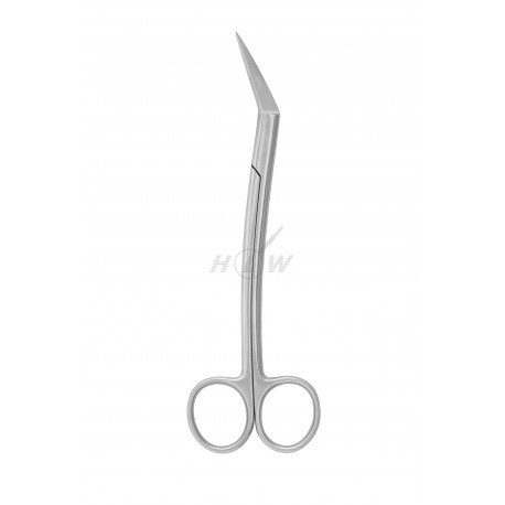 Foarfeca Locklin dublu angulata, dintata, 16 cm 19-10 HLW