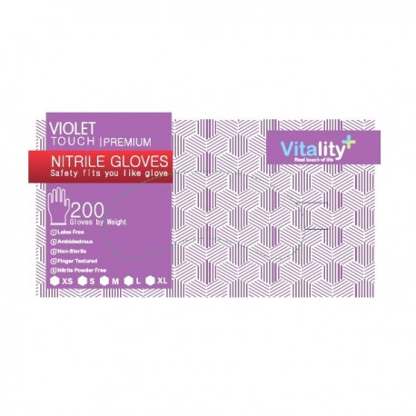 Manusi nitril, Violet Touch, XS, S, M