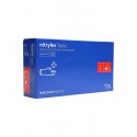 Manusi nitril, Nitrylex basic, albastre,  XS, S, M, L