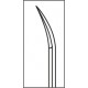 Foarfeca Goldmann-Fox curbata, dintata, din tungsten-carbid, 12,50 cm 19-6TC HLW