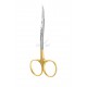 Foarfeca LaGrange dublu curbata, dintata, 11,50 cm, din tungsten-carbid 19-7TC HLW