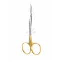 Foarfeca LaGrange dublu curbata, dintata, 11,50 cm, din tungsten-carbid 19-7TC HLW