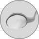 Oglinda rodiu cu doua fete 24 mm 23-40 HLW