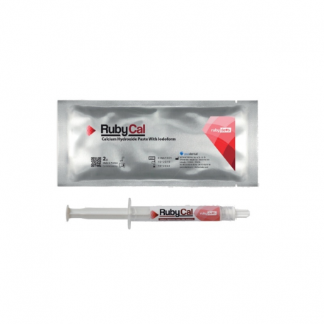 Hidroxid de calciu pasta cu iodoform, Rubycal, 2g