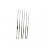 Ace u-file SANI, mixte, INOX