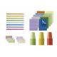 Kit 4, bavete duble, pahare, masti, spiratoare - Euronda