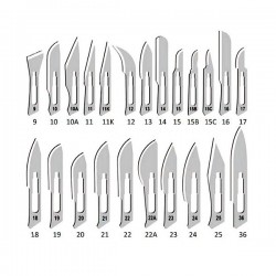 Lame bisturiu otel-carbon - Prima