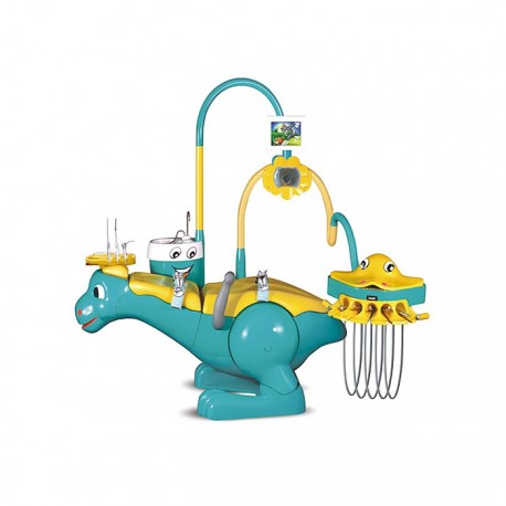 Unit dentar pentru copii - Dino, masuta medic integrata