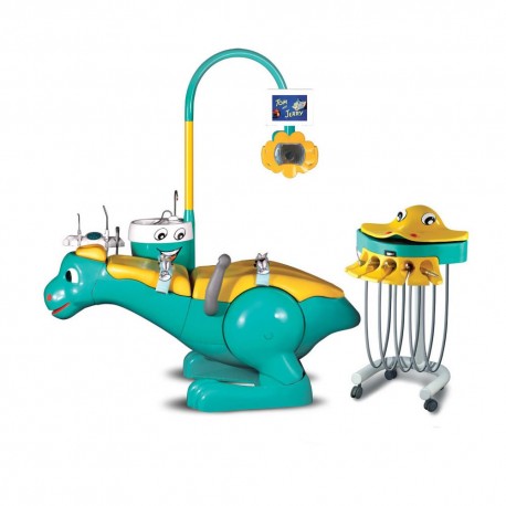 Unit dentar pentru copii - Dino, masuta medic detasabila