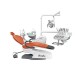 Unit dentar CX-8000 cu bratele pe sus