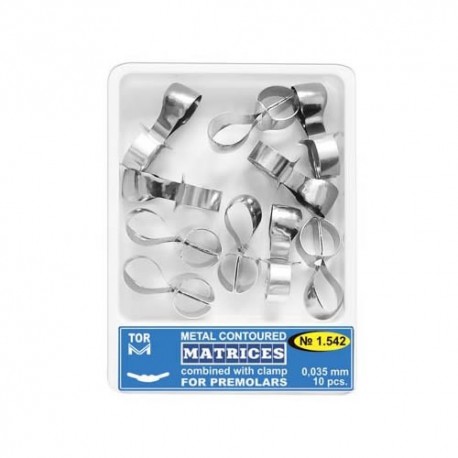 Matrici metalice conturate cu cleme, premolari, 1.542 - TOR VM