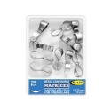Matrici metalice conturate cu cleme, premolari 1542, 10 buc - TOR VM
