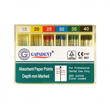 Conuri hartie gradate .02 15-80 - Gapadent