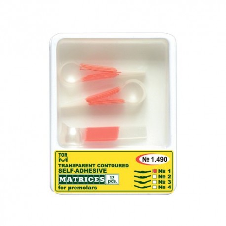 Matrice celuloid conturata autoadeziva premolari 1490 - TOR VM