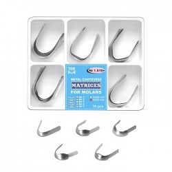 Matrici metalice conturate asortate molari 1510+, 30 buc - TOR VM