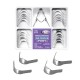 Kit matrici metalice conturate "Pony" 1340, 35-50 microni + clema - TOR VM