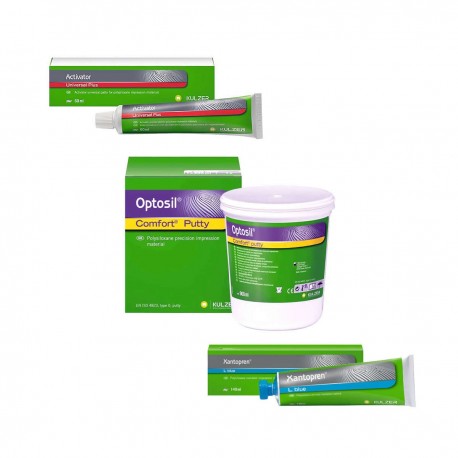 Kit Optosil (comfort putty + xantopren + activator) - Heraeus Kulzer 