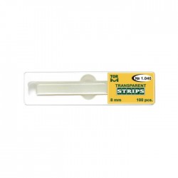 Benzi transparente celuloid 1040, 8 x 95 mm, 100 buc - TOR VM