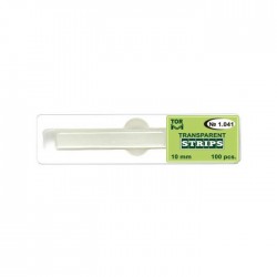 Benzi transparente celuloid 1041, 10 x 95 mm, 100 buc - TOR VM