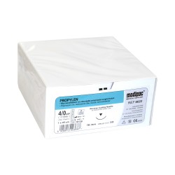 Fir sutura neresorbabil propylen 4/0 16 mm 3/8 triunghiular 45 cm